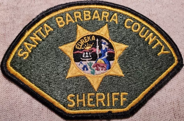 CA Santa Barbara County California Sheriff Shoulder Patch