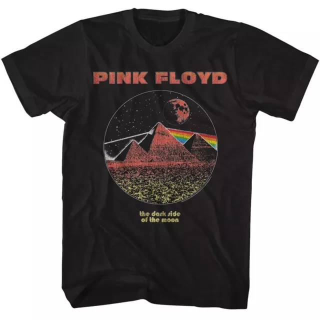 Pink Floyd Dark Side Rainbow Pyramids Music Shirt