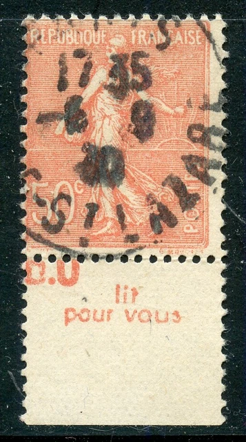 France - FRANCE - Semeuses avec oblitération croix - 2 ex - M 7713