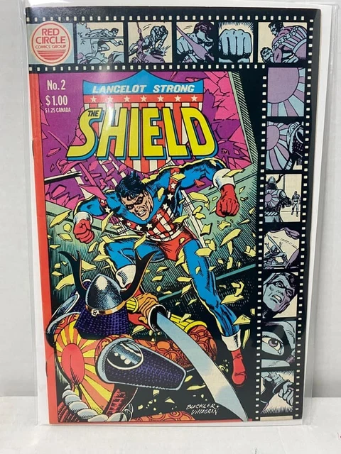 33387: Independent Lancelot strong the shield #2 VF Grade
