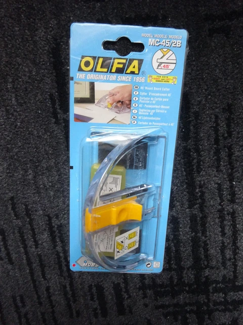 OLFA MC-45/2B - 45 grados cortador de placa de montaje / herramienta artesanal