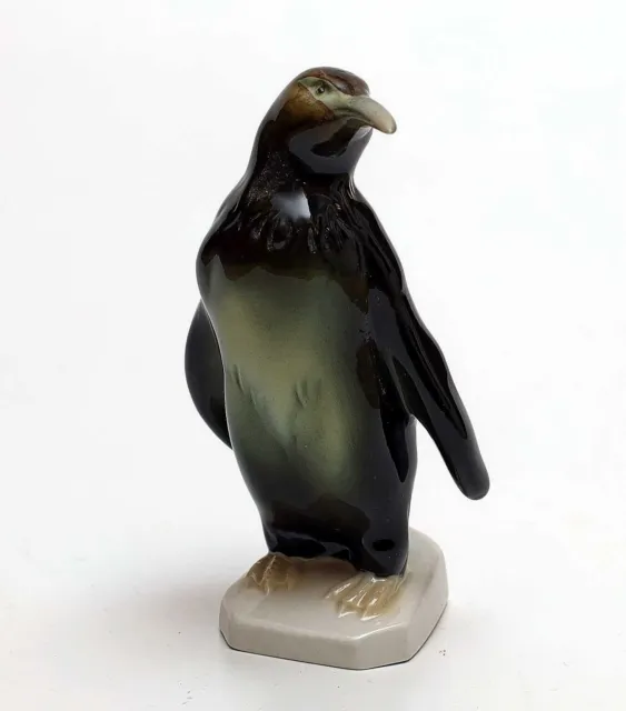 Royal Dux Porzellan Figur - Pinguin - Seltenes Sammlerstück