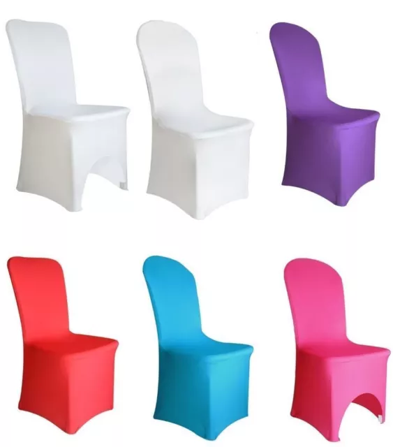 Spandex Chair Cover for Wedding Banquet Reception Party Event 11 colours