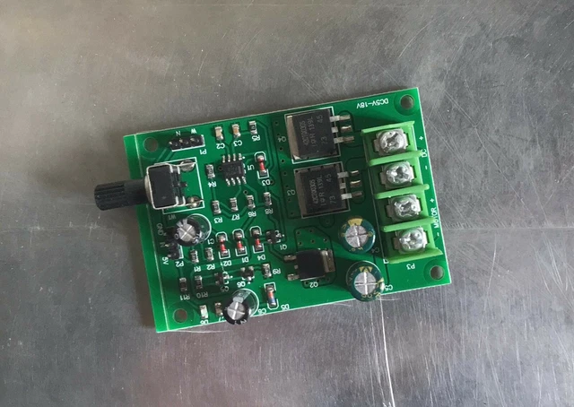 Scheda Elettronica Controllo Velocita' Motore Elettrico Dc 5-12V