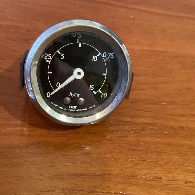 EARLY SMITHS FUEL Pressure Gauge Working £24.99 PicClick UK