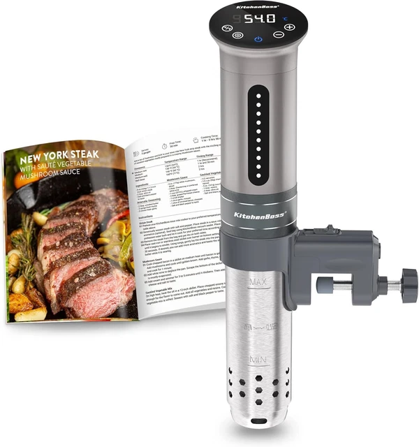 Petite machine à emballer sous vide, blanche, pratique, portable, rechargeable, pour aliments, puissance d'aspiration 40 kPa, sans BPA, pour cuisine et voyage, 180 × 45 × 45 mm
