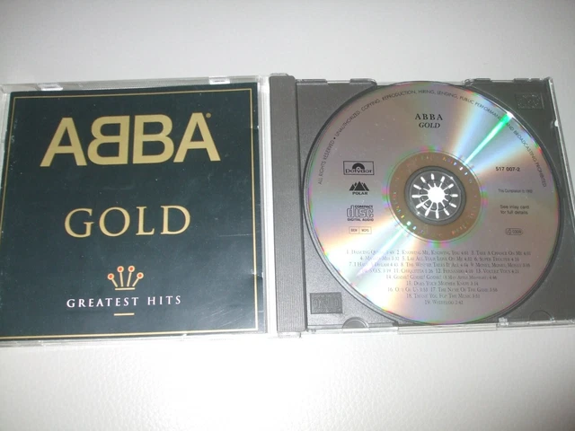 ABBA  - Gold - Greatest Hits Best Of (CD) 19 Greatest Hits - Excellent Condition