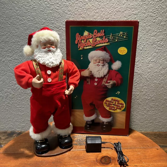 Jingle Bell Rock Santa 1st Edition 1998 Christmas Fantasy Ltd.