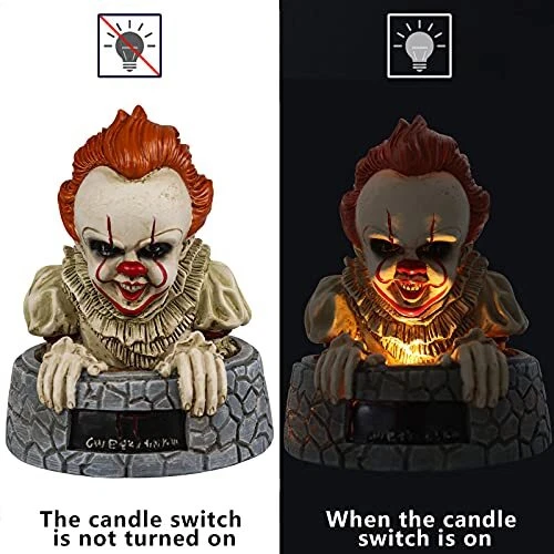 Light Up Michael Myers Statue Halloween Decoration LED Pumpkin Horror Movie G... 2