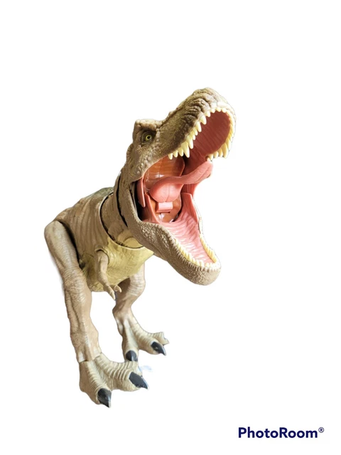 Epicsaurus Rex JURASSIC WORLD CAMP Cretaceous Epic Roarin Tyrannosaurus Rex Mattel ...