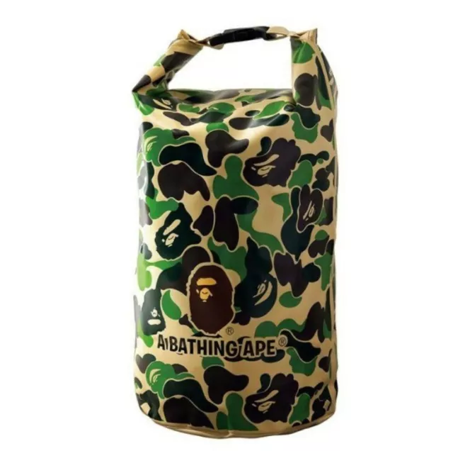 A BATHING APE 2021 Camouflage IPX5 Waterproof Dry Bag Outdoor ＆ Camp Japan NEW