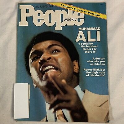 People Magazine July 7 1975 Muhammad Ali A Chorus Line
