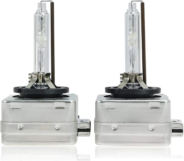 Coppia Lampade Kit XENO Xenon D1S 35W 6000K Lampadina Luce HID Ricambio Fari Bul