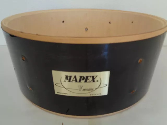 MAPEX V SERIES 12"x 5"deep SNARE DRUM SHELL+2 12"SNARE DRUM RIMS PAIR+DRUM HEADS