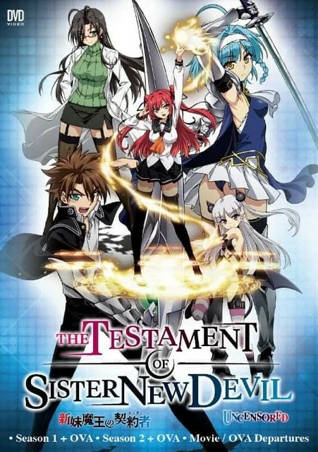 DVD ANIME THE Testament of Sister New Devil saison 1+2 + OVA + film - Testament Of Sister New Devil Series Order