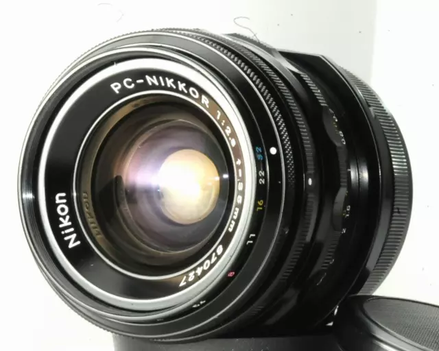 Near MINT Nikon PC-Nikkor 35mm f/2.8 Control Shift Wide Angle MF Lens From Japan