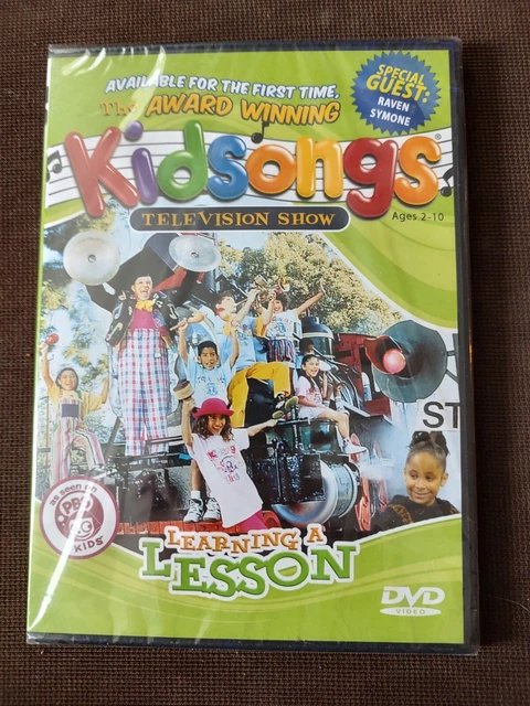 KIDSONGS TELEVISION SHOW Learning a Lesson DVD. BRAND NEW SEALED. Raven ...