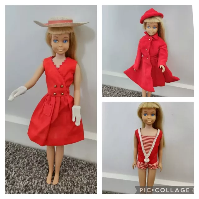 Vintage 1963 skipper doll + origjnal Clothes