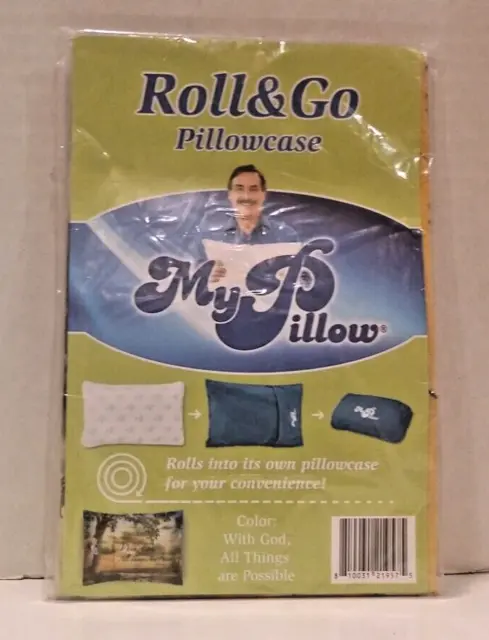 My Pillow Roll & Go Pillowcase - Color: With God, All Things Are Possible