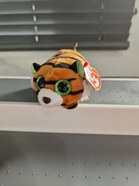 2016 Ty Teeny Tys Tiggy The Tiger 4"  plush beanie soft toy with tag