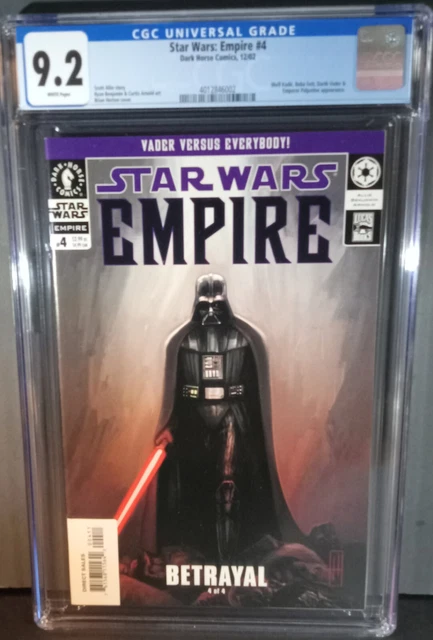 STAR WARS: Empire #4 DARTH VADER against everybody! CGC NM-
