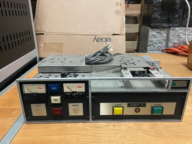 Cart Machine Player VINTAGE ITC CART player model SP with meter amplifier £25.97 - PicClick UK
