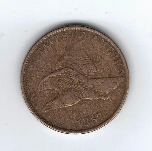 1857 or 1858 Flying Eagle Cent.