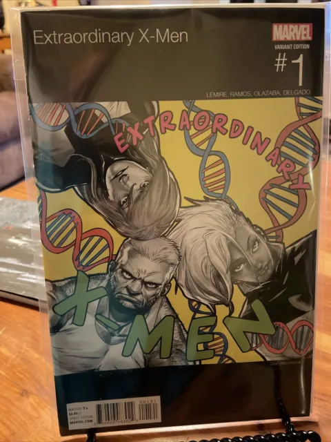 Extraordinary X-Men #1 Sanford Green Hip Hop Variant, De La Soul homage NM