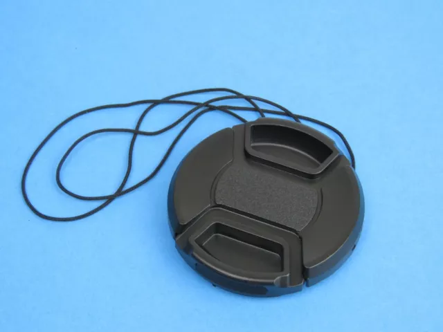 55mm Centre Pinch Front Lens Cap Universal Snap-on for Sony Canon RF Nikon Lens