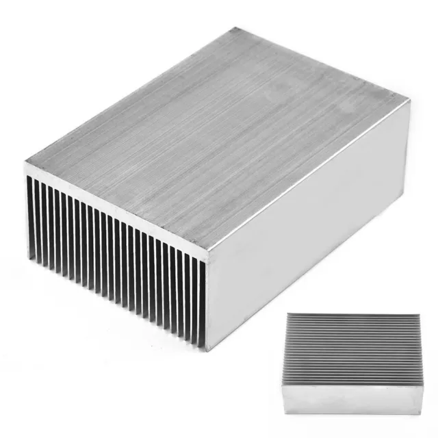 Large Big Aluminum Heatsink Heat Sink Cooling Fin Radiator 100X69X36mm Part Tool