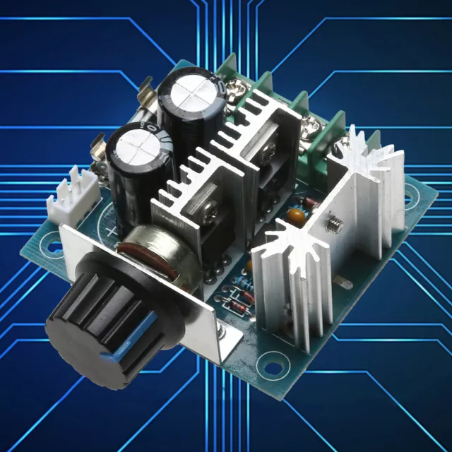 12V24V30V40V Drehzahlregler DC Motor 13KHZ PWM Controller 10A B100K Widerstand N