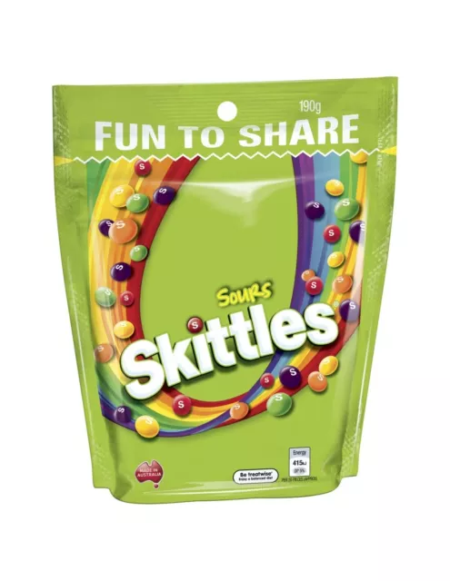 Mars Skittles Sours 190g x 12