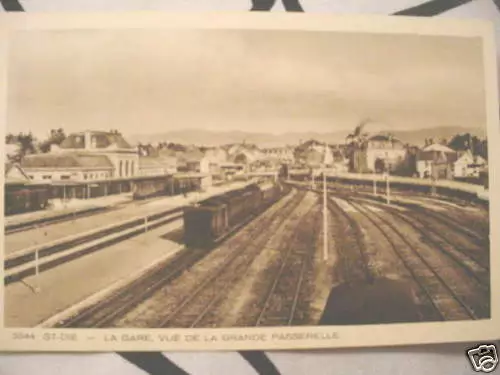 2477 CPA st-Die La Gare Ak Railway Station PC