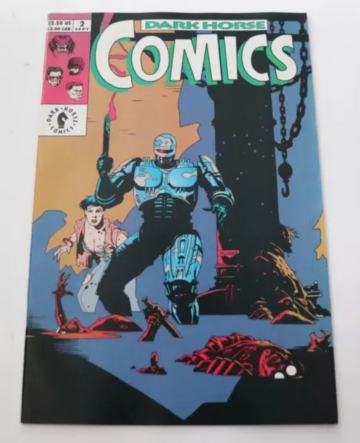 Dark Horse Comics 1992 #2 Mike Mignola Robocop Cover