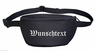 Fanny Pack with Custom Text - Embroidered - Old German - New Model - Belt Bag