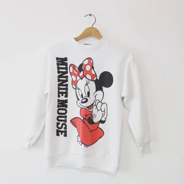 Vintage Kids Walt Disney Minnie Mouse Sweatshirt Large