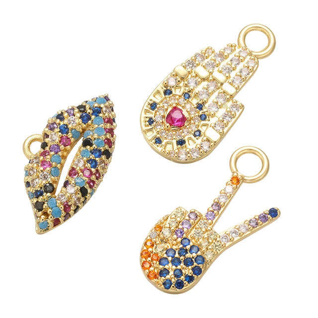Metall Anhänger Teile Strass Perle Anhänger Schmuck Machen Anhänger
