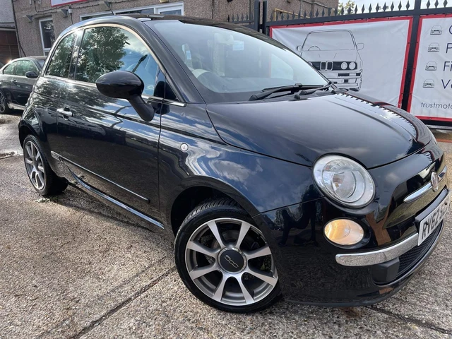 2012 Fiat 500 1.2 Lounge Dualogic Euro 4 3dr HATCHBACK Petrol Automatic