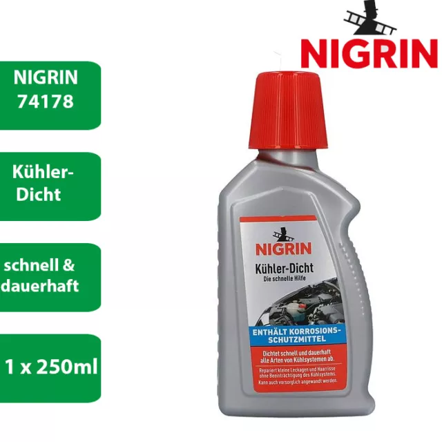 Nigrin Kühler Dicht 74178  250ml für Kühlsysteme - schnell und dauerhaft