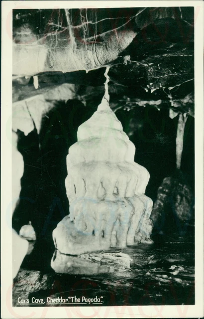Cheddar Cox's Cave The Pagoda Real Photo