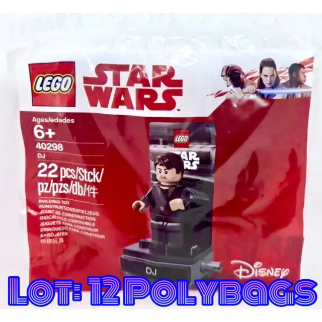 (Lot: 12 Polybags) LEGO Star Wars DJ 40298 The Mandalorian Party Favors