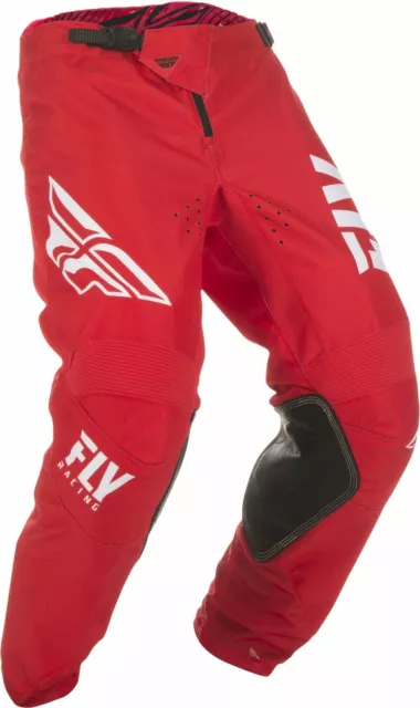 Fly Racing Kinetic Shield MX Motocross Off Road Jugend Hose Rot / Weiß