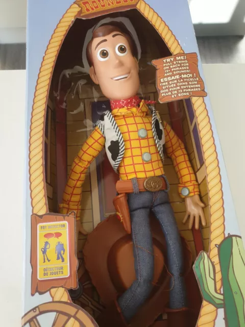 Toy Story Interactive 16" Talking Pull String Woody with Toy Detector Mode