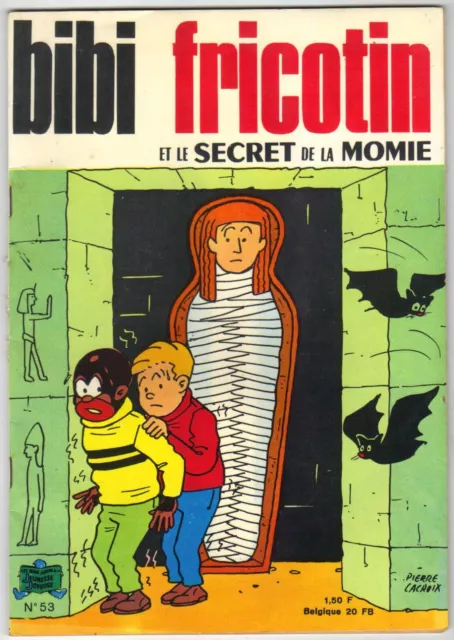 Bibi Fricotin N° 53 " Et Le Secret De La Momie " Jeunesse / Joyeuse