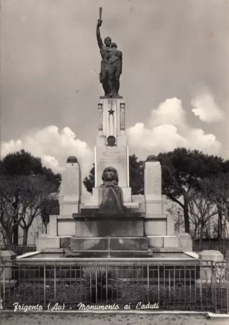 23-27156 - Frigento Avellino - Monumento Ai Caduti Viaggiata 1970