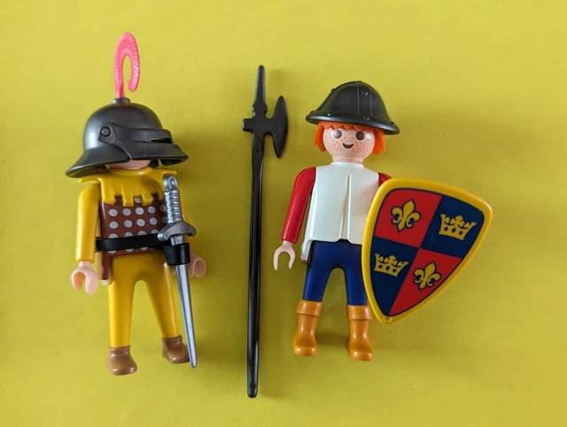 Playmobil 3 Personnages Brigands Moyen âge Custom – Occasion, Figurines Plastique, Fabrication Egypte