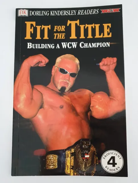 WCW - Fit For The Title - 2001 - Book - DK Paperback - WWE WWF AEW Rare