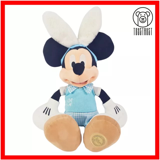 Disney Store Mickey Mouse Plush Soft Toy Easter Limited Edition 2017 Stamped
