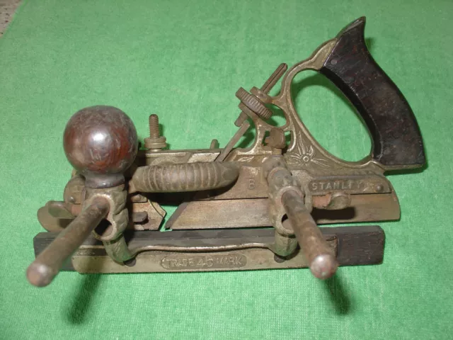 VINTAGE STANLEY PLANE No.45B UNIVERSAL COMBINATION PLANE PAT DATE JAN 22,95 USA
