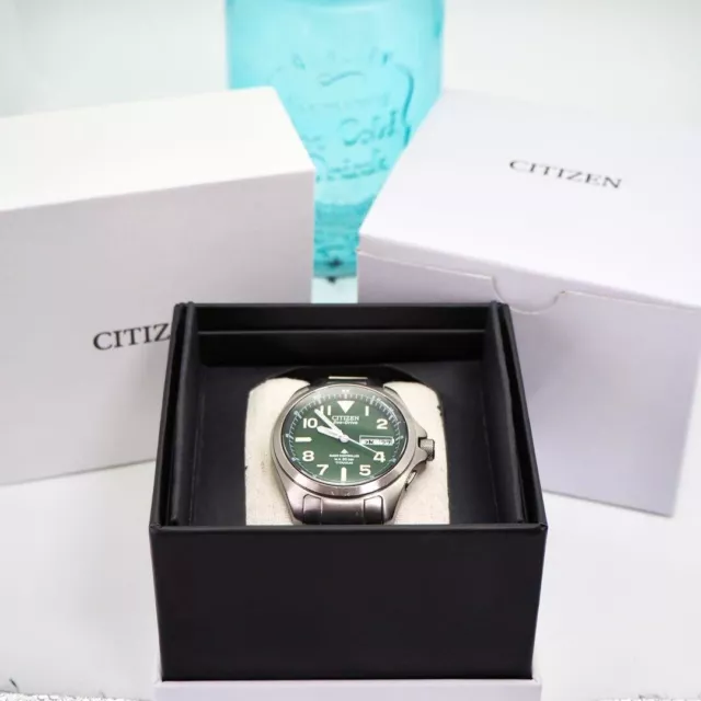 Citizen PMD56-2951  Promaster EcoDrive Green Titanium Solar Watch